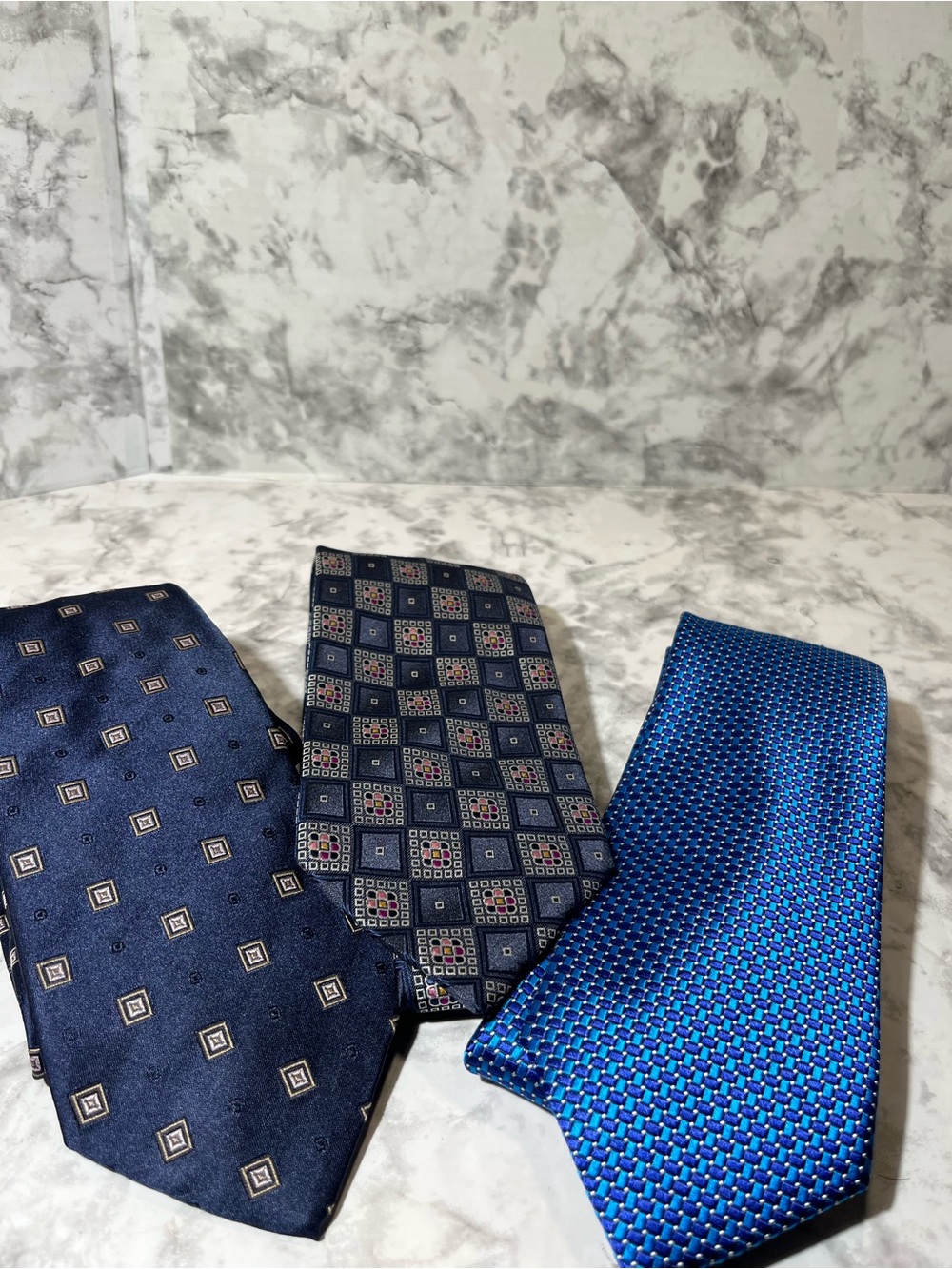 Men's Designer Silk Patterned Tie Bundle Boss/Nordstoms Collection Tino Cosma
